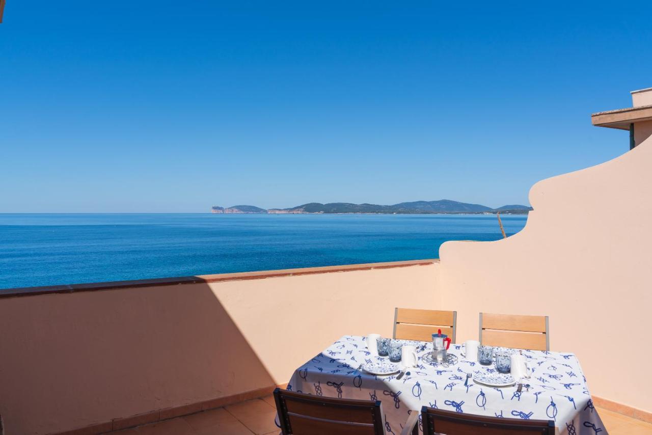 Apartamento Sea Front Terrace Marco Polo Alguer Exterior foto