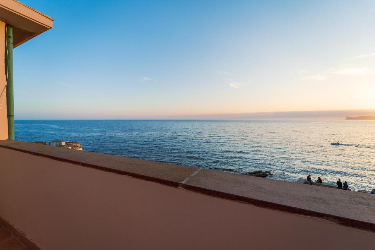 Apartamento Sea Front Terrace Marco Polo Alguer Exterior foto